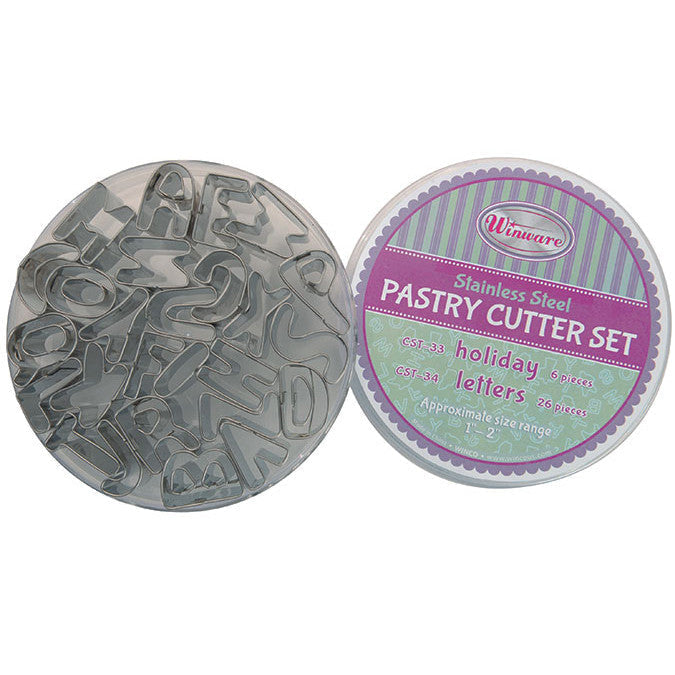 Letters Cookie Cutter Set - Pack of 26