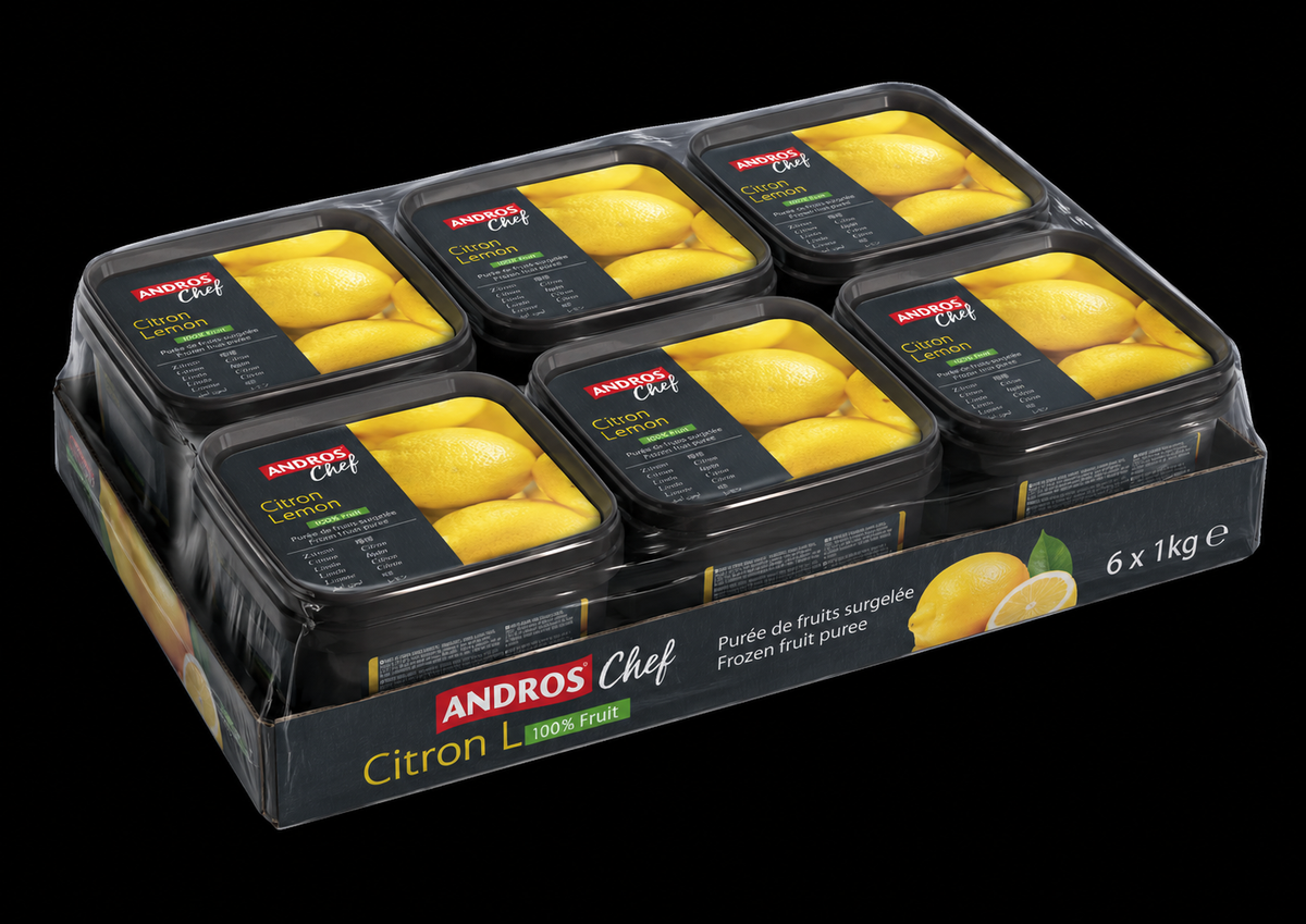 Frozen Yellow Lemon Puree