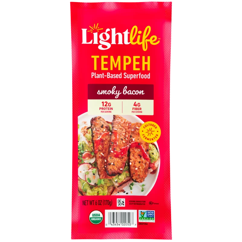 Lightlife Smoky Tempeh Vegan Strips 6LB