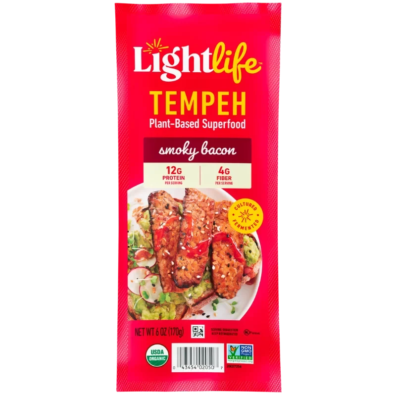 Lightlife Smoky Tempeh Vegan Strips 4 - 1.5 lb