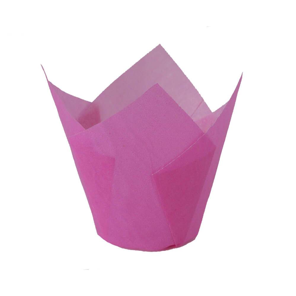 Pink Tulip Baking Cup (Various Options)