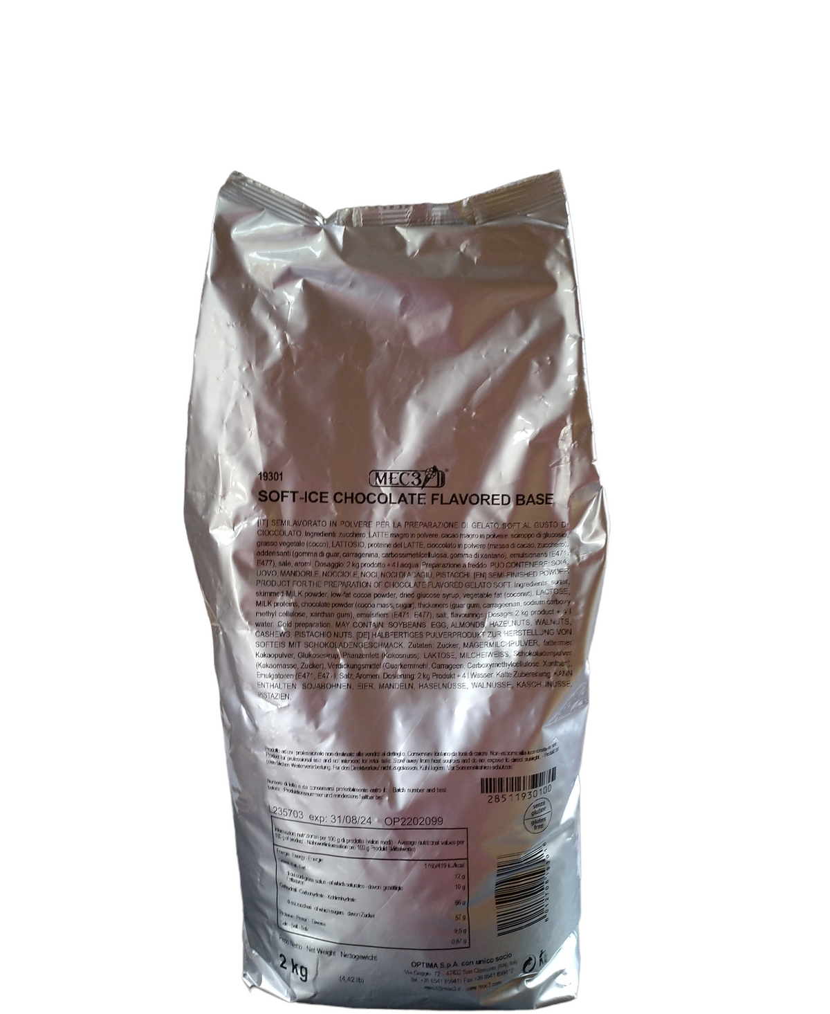 MEC3 Soft-Ice Chocolate 16KG