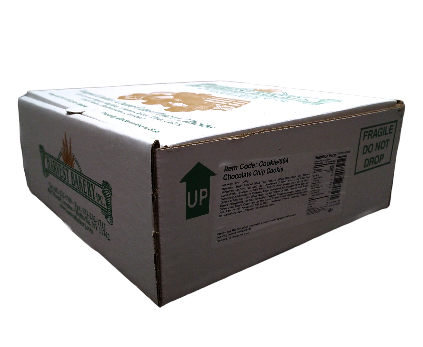 Harvest Bakery Chocolate Chip Cookies 12 Count