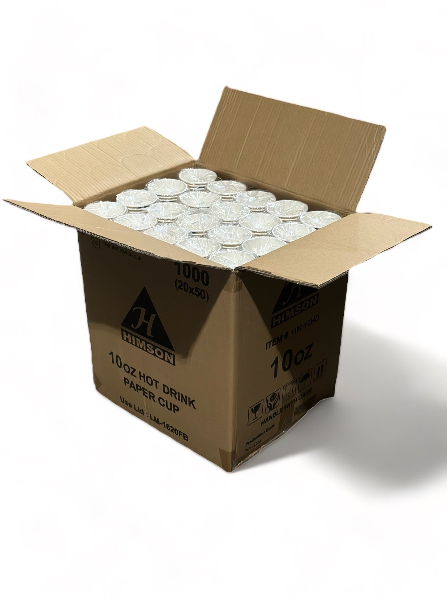 10 oz Printed Hot Cup - 1000 Pieces
