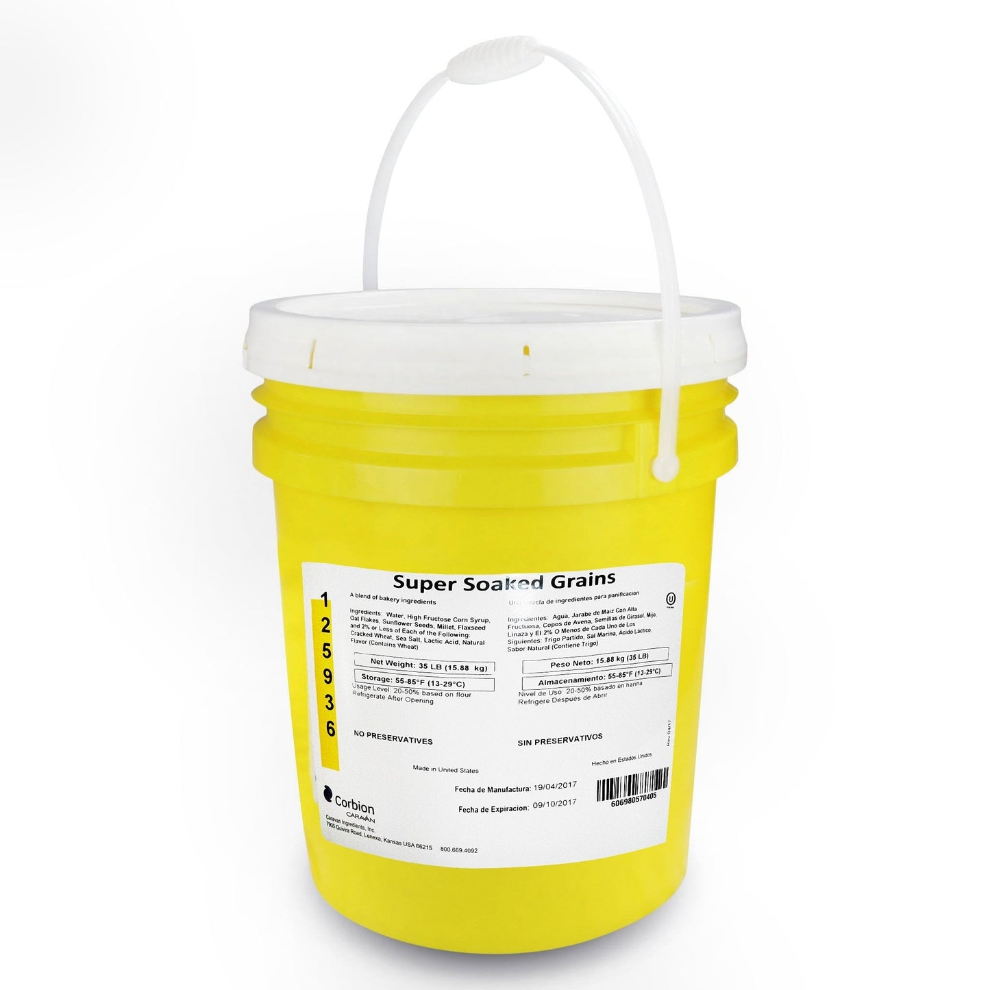 Cara Super Soaked Grains Bread Base 35lb