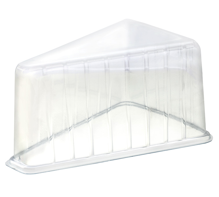 Alcas Lid for Triangle Mini Medoro Cake Slice Tray - 400 Pieces
