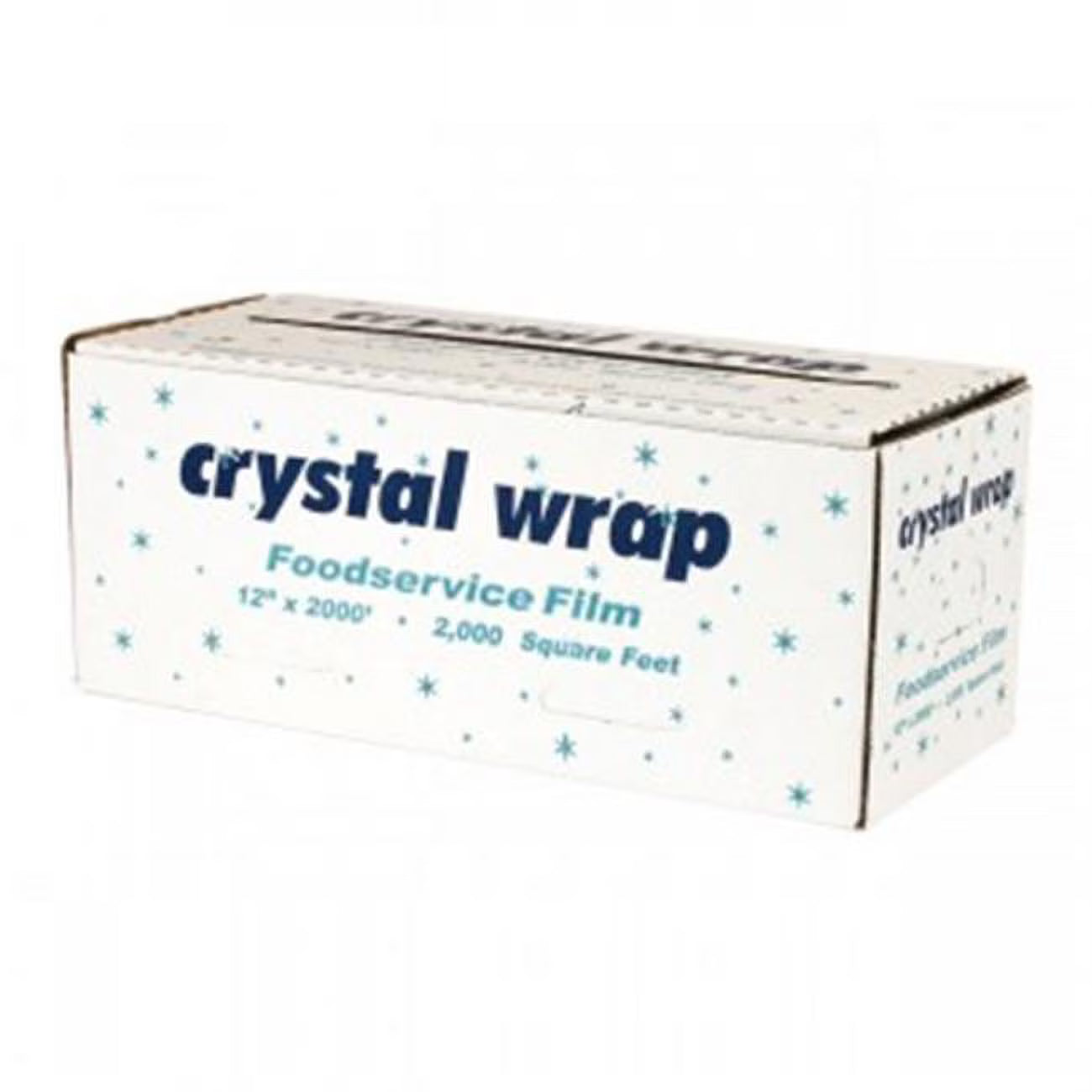 12"X2000' Crystal Film Cling Wrap