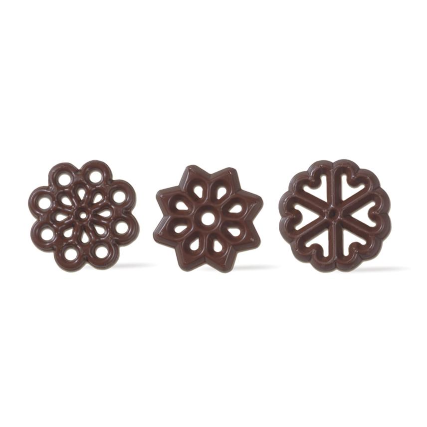 Decorette Assortment Chocolate Decor (Overnight shipping only)