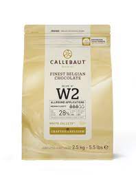 White Chocolate Couverture Callets - 28% Cacao