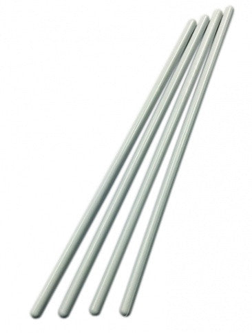 White Dowel Rods Loose Pack Bulk 8 LB