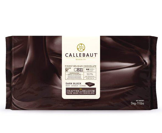 Dark Chocolate Couverture Block - 53.1% Cacao C811NV-132