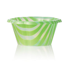 Alcas Green Striped Joy Cup 130cc - 1200pc