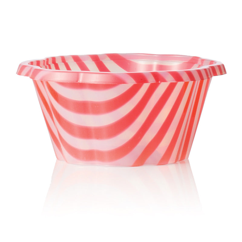 Alcas Red Striped Joy Cup 170cc - 1200pc