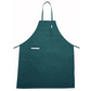 Winco BA-PGN Bib Apron - Green