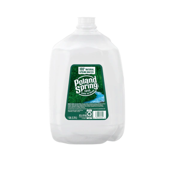 Poland Spring® 100% Natural Spring Water (Case 6/1 GAL)