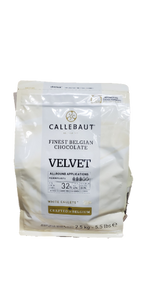 Velvet White Chocolate Couverture Callets - 32% Cacao