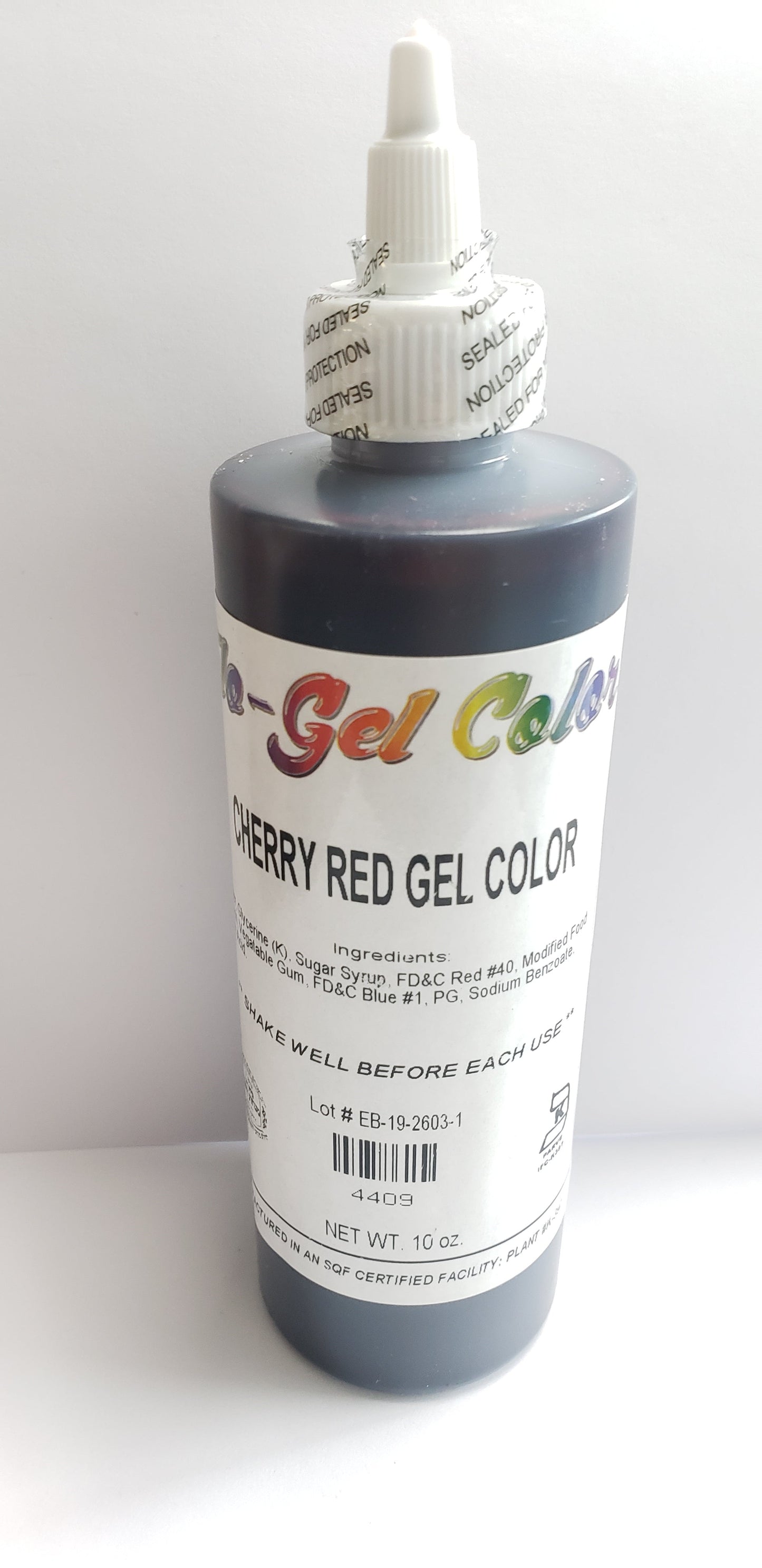 Cherry Red Gel Food Coloring