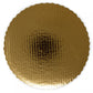 16" Gold Double Wall Scallop Circle 25 Pieces