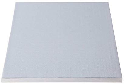 1/2" Thick White Full Sheet Cake Drum -7-1/2" x 25-1/2" (12 Qty)