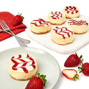 Mini Strawberry Swirl Cheesecake 24/4 OZ