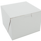 5-1/2X5-1/2X4 4 White Cake Boxes - 250 Count