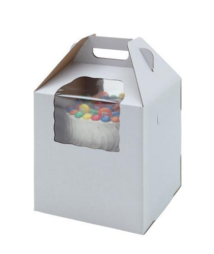 White E-Flue Tier 12 X 12 X 14 Cake Boxes