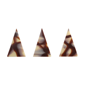 Jura Point - Chocolate Dark & White Triangles