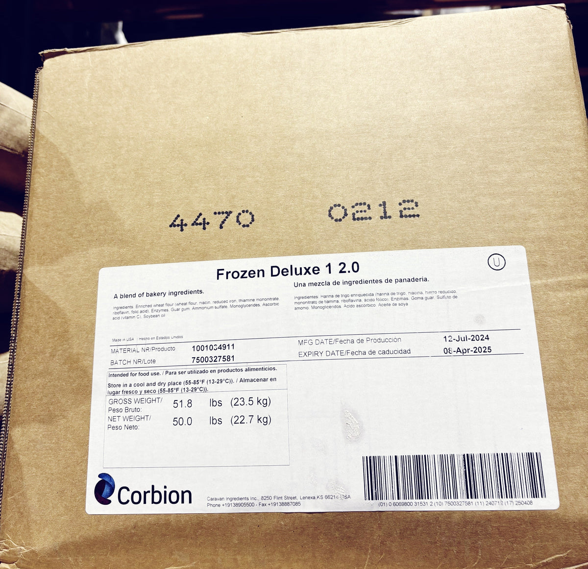 Caravan Frozen Deluxe 50lb.