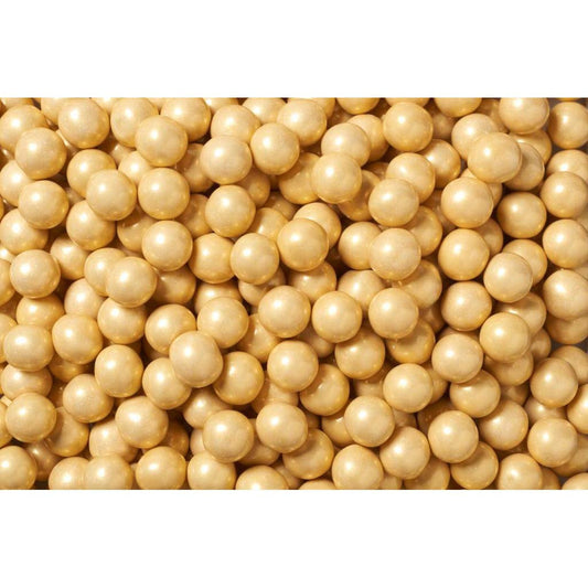 Shimmer Sixlets Gold 2 lb. Bag