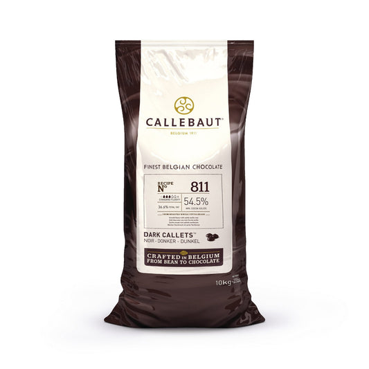 Dark Chocolate Couverture Callets - 54.4% Cacao