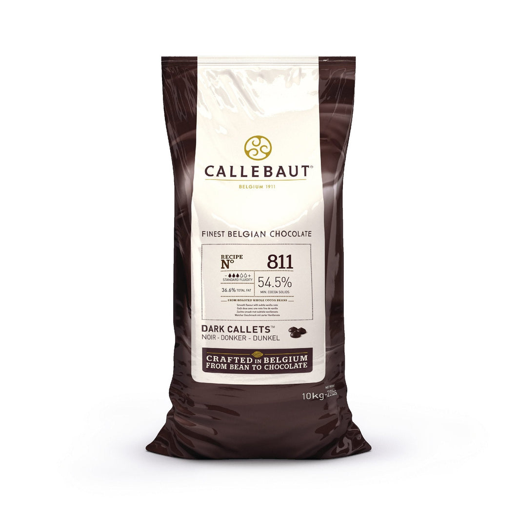 Dark Chocolate Couverture Callets (Bag) - 54.4% Cacao