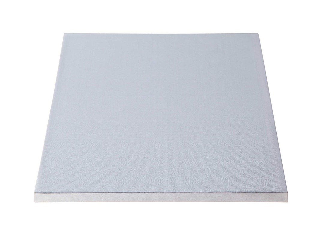 Half Sheet White Cake Drum - 17-3/4