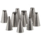 10 Piece French Star Tube Set