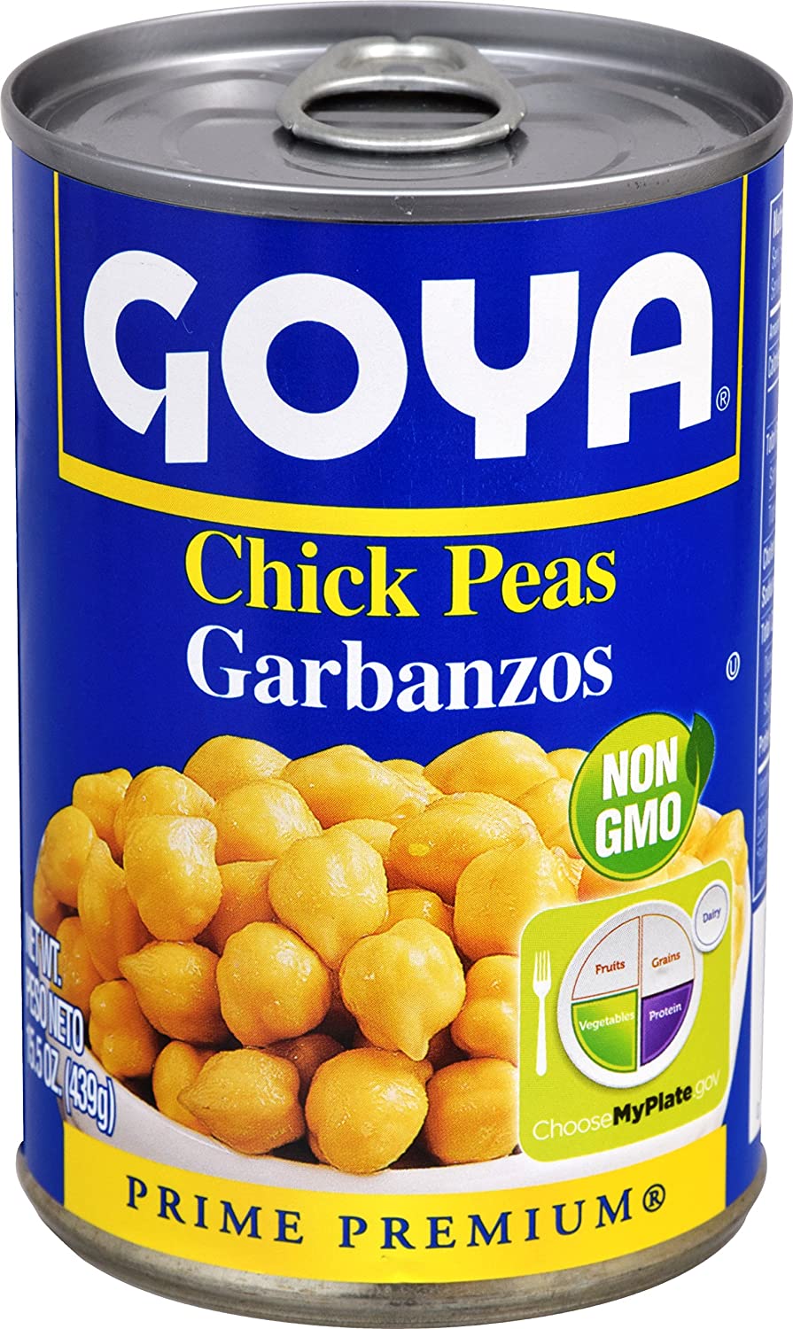 Canned Chickpeas - Garbanzo Beans Case (24 - 15.5 oz)