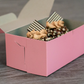 8 X 5 X 3-1/2 Pink Non-Window Bakery Cake Boxes - 250 PC