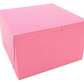 8 X 8 X 5 PINK CAKEBOX - 100 PC