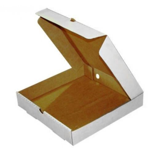 Kraft Corrugated Pizza Box (B-Flute) with 