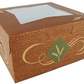 10X10X5 KRAFT WINDOW BOX - 150 PC