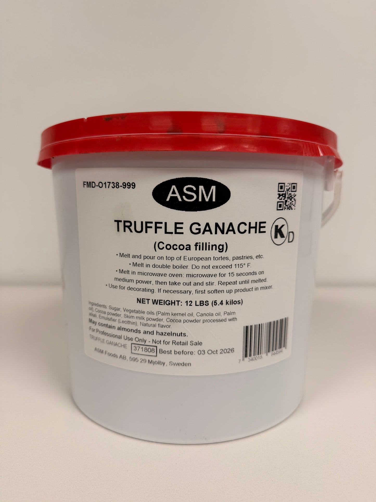 Milk Chocolate Truffle Ganache