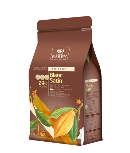 Cacao Barry Blanc Satin 29% 11 LB