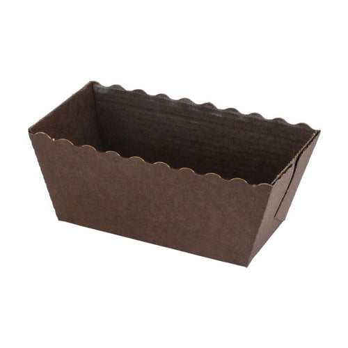 Easybake Brown Mini Loaf Mold (500 Qty)