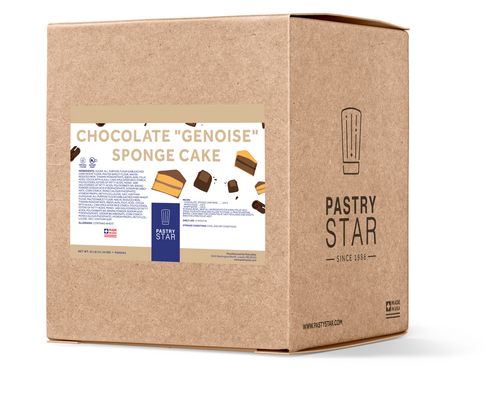 Pastry Star Chocolate “Genoise” Sponge Cake 25 LBS