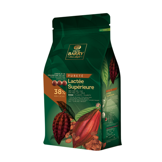 Cacao Barry Purete Lactee Superieure Milk Chocolate Pistoles