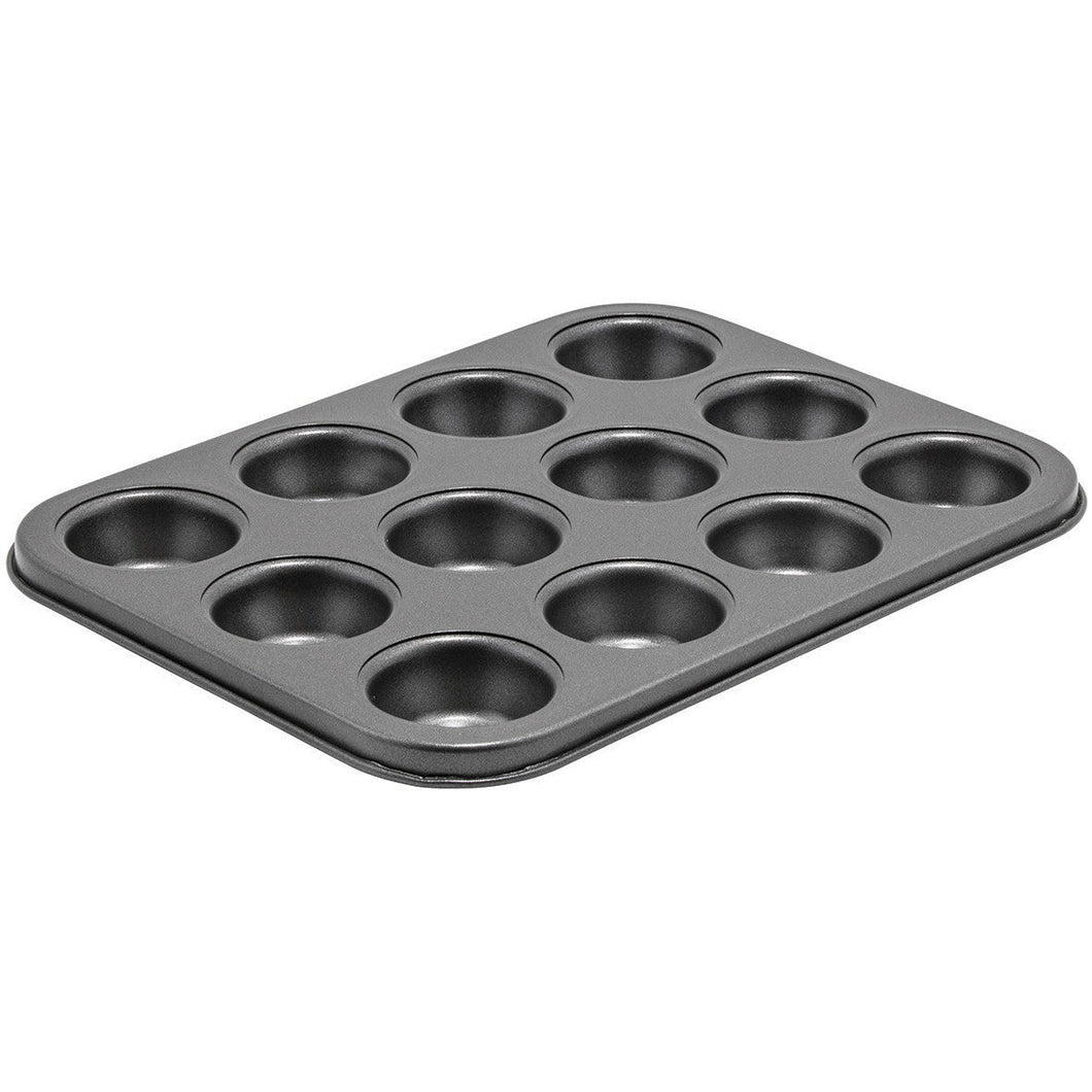 12 Cup Mini Muffin Pan, 3/4 oz., Non-stick, Carbon Steel