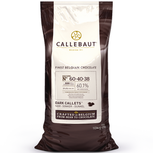 Dark Chocolate Couverture Callets - 60.1% Cacao