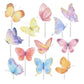 Colorful Butterfly Cupcake 24 PCS