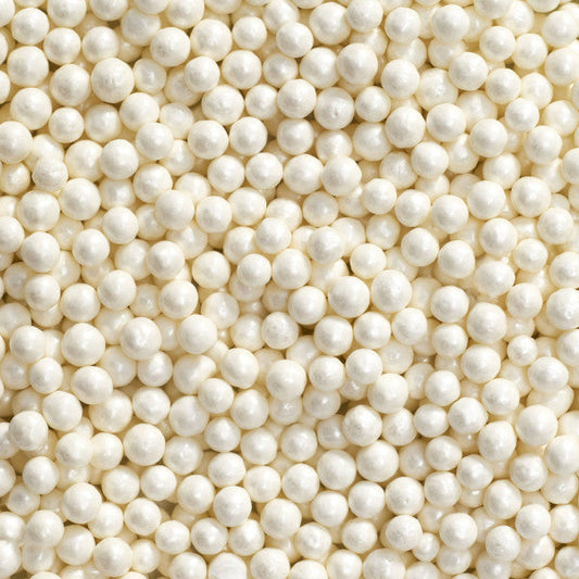 White Pearl Grande Nonpareils – 29 oz