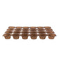 2oz Muffin Tray - Brown Cup (125 Qty)