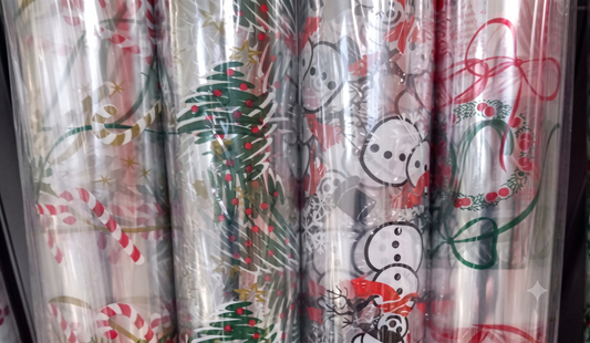 Green Tree Cellophane Roll