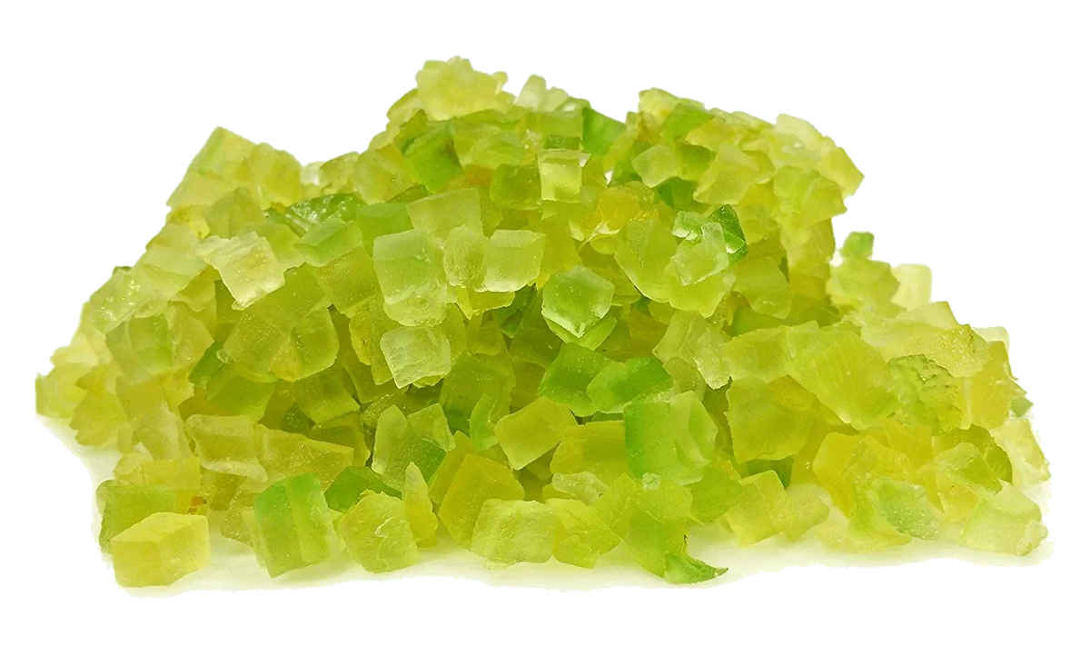 Diced Candied Citron (1/4 inch cut) 30 LB